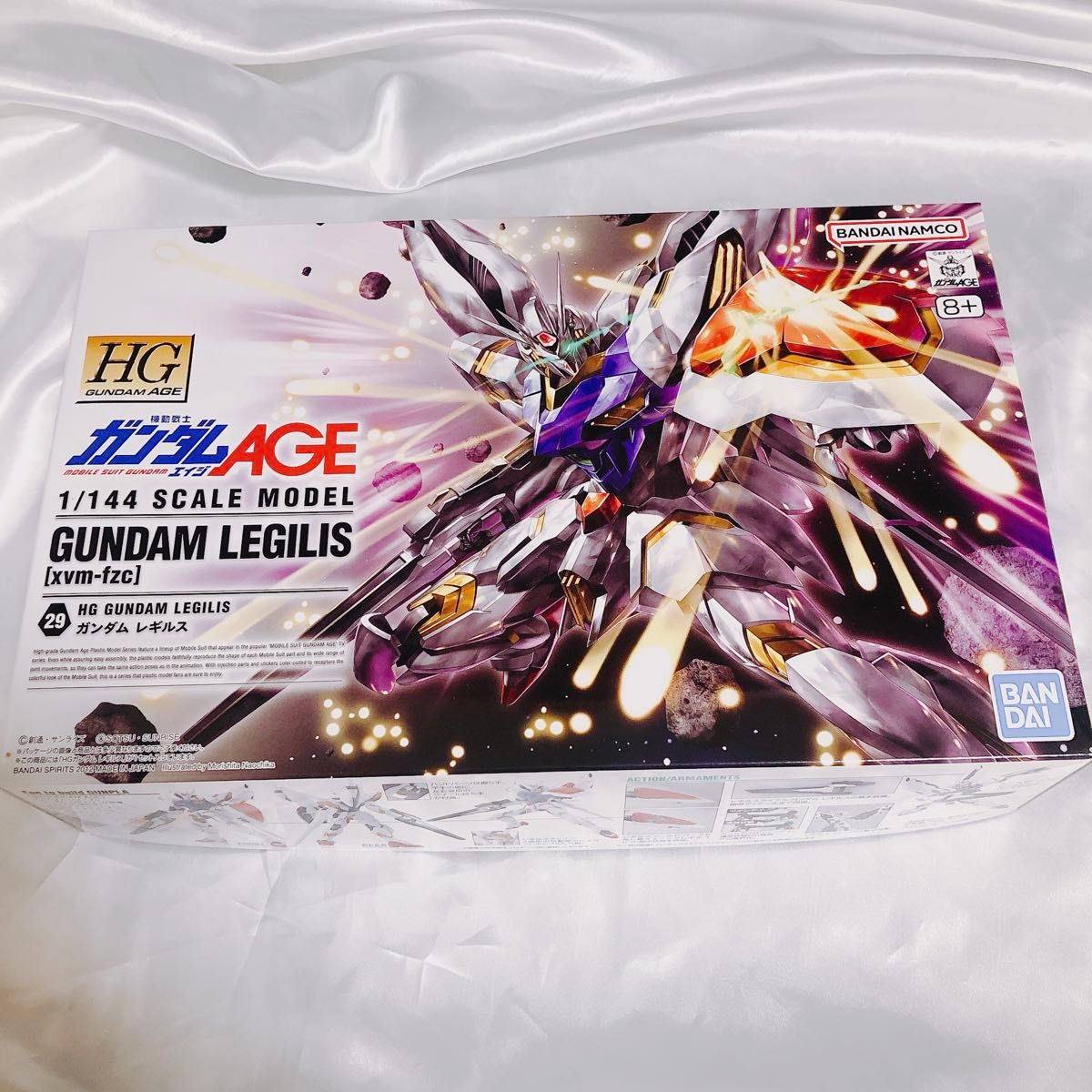 2個セット】 HG 1/144 ガンダムAGE-FX + ガンダムレギルス 機動 2個セット】 HG 1/144 ガンダムAGE-FX + ガンダムレギルス 機動