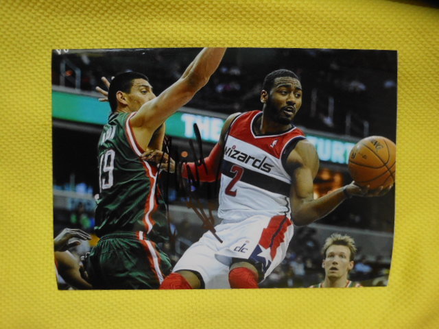 送料無料』◇NBA スーパースター選手◇ジョン・ウォール 直筆サイン
