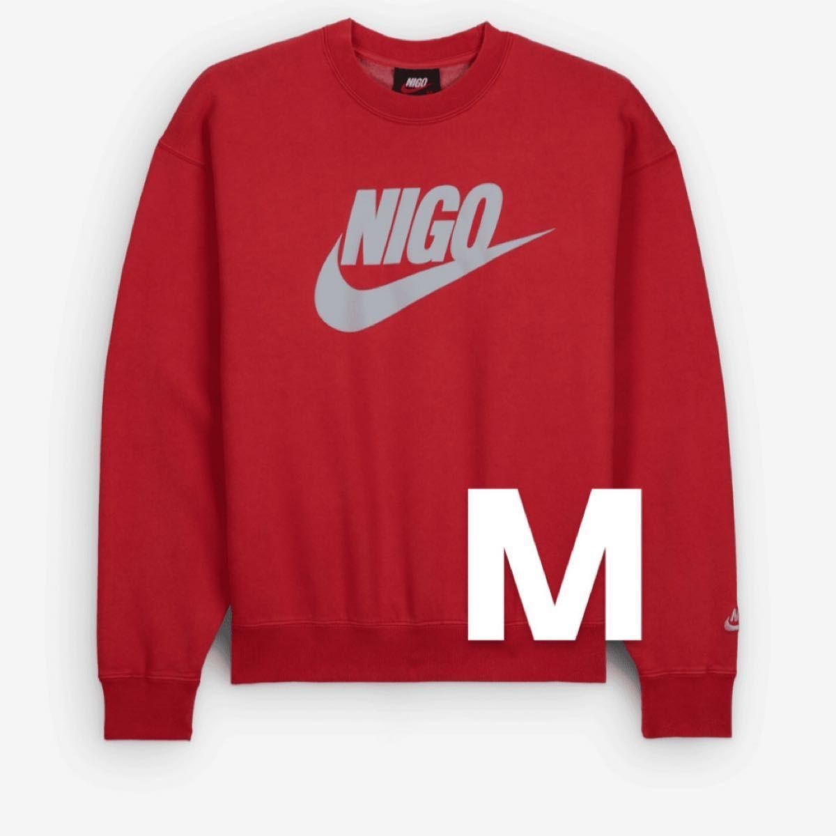 NIKE NIGO メンズフリース クルーネックスウェットシャツ M NIKE NIGO メンズフリース クルーネックスウェットシャツ M