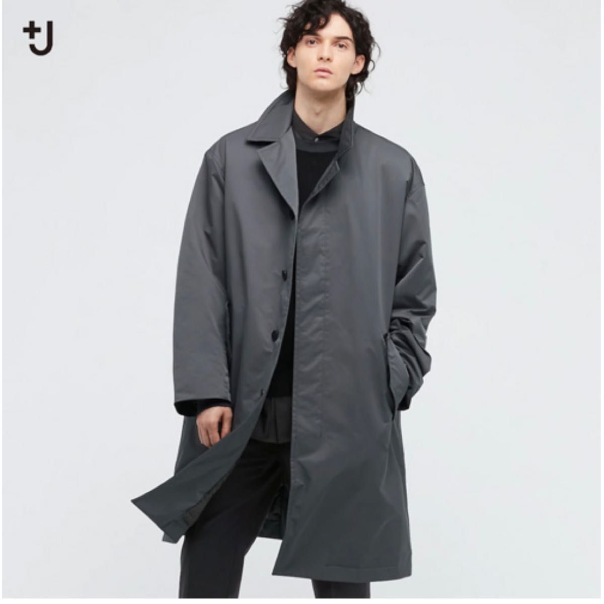 ホットセール 口コミ 未使用】高級 中わた入りオーバーサイズステン ＋J ユニクロ ジャケット・アウター