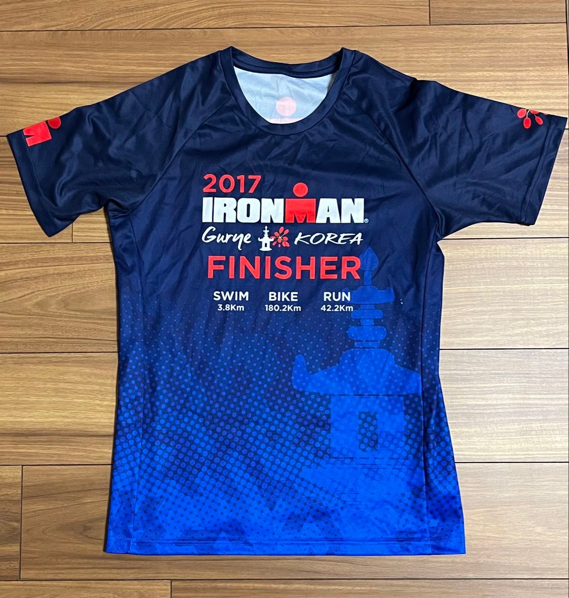 IRONMAN Gurye Korea finisher Tシャツ サイズS アイアンマン IRONMAN Gurye Korea finisher Tシャツ サイズS アイアンマン