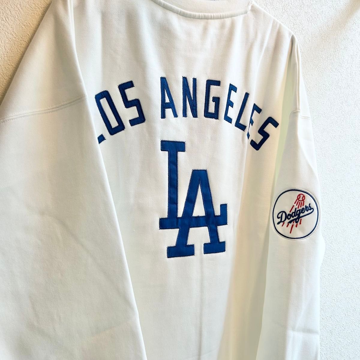 XXL(3L)】MLB公式 ロサンゼルス・ドジャース 裏起毛ロゴ刺繍 XXL(3L)】MLB公式 ロサンゼルス・ドジャース 裏起毛ロゴ刺繍