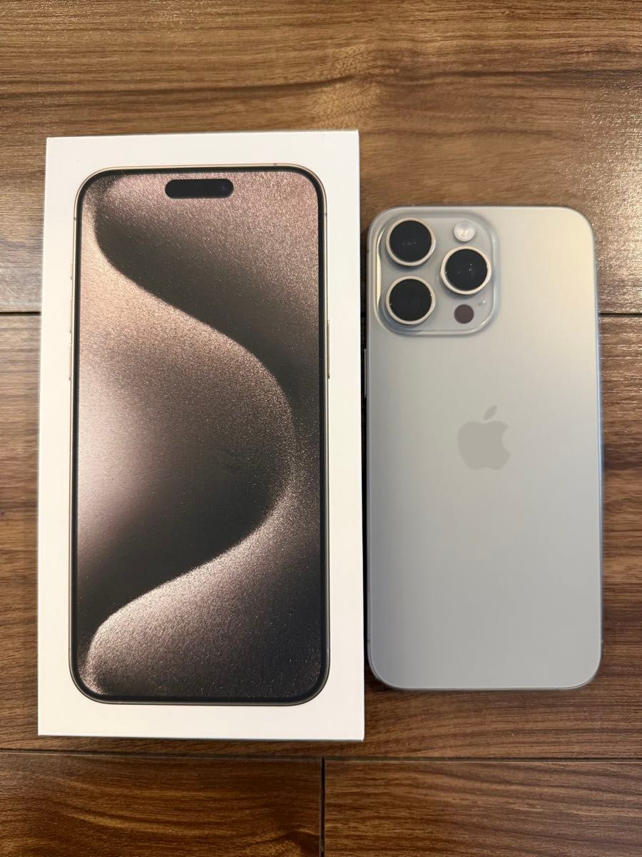Apple アップル iPhone 15 Pro Max 256GB ナチュラルチタニウム Apple アップル iPhone 15 Pro Max 256GB ナチュラルチタニウム