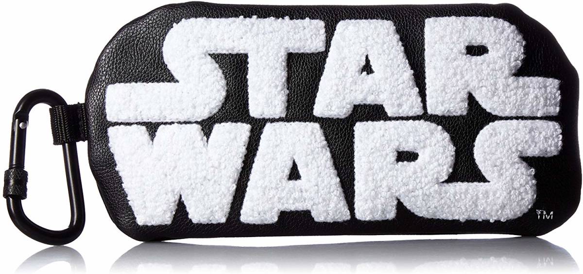 * prompt decision Star Wars STARWARS Logo pouch white case kalabina attaching goods new goods unused 