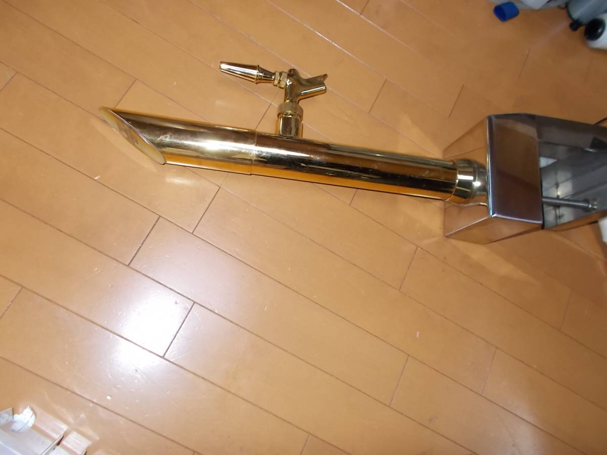 ビールサーバー用 ドラフトタワー ゴールド ストレート ニットク ビールサーバー用 ドラフトタワー ゴールド ストレート ニットク