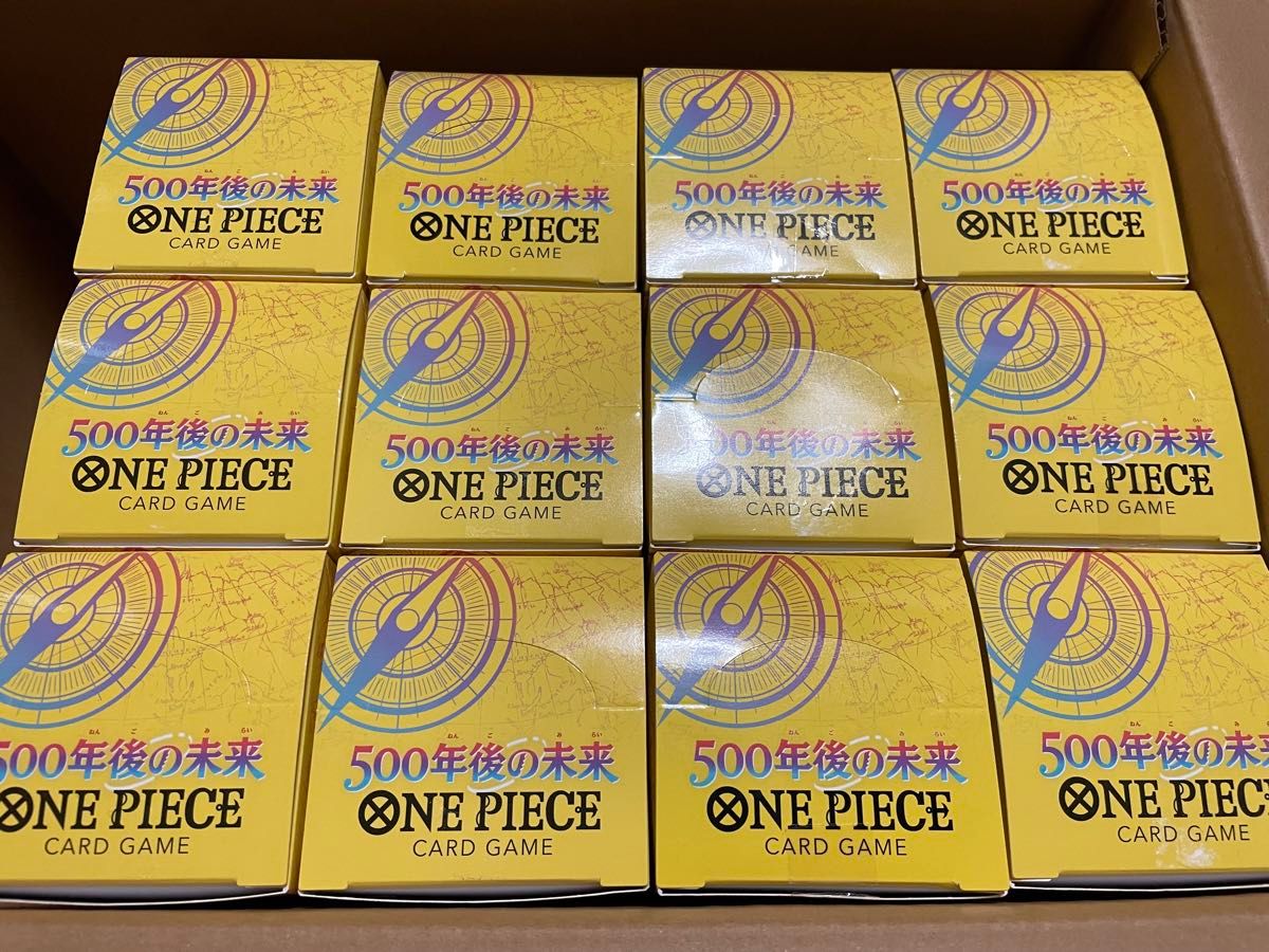 BANDAI カートン販売 ONE PIECE CARD 500年後の未来 OP-07 BOX