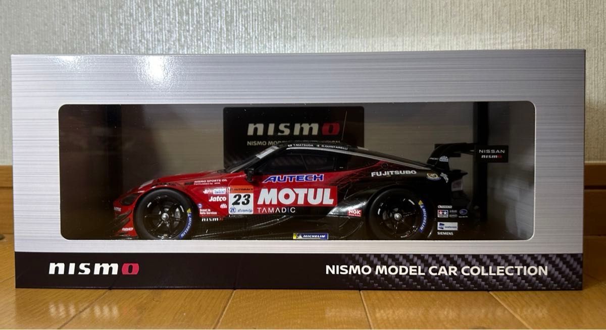 ニスモフェスティバル購入品 SUPERGT 1/18 ミニカー MOTUL ニスモフェスティバル購入品 SUPERGT 1/18 ミニカー MOTUL