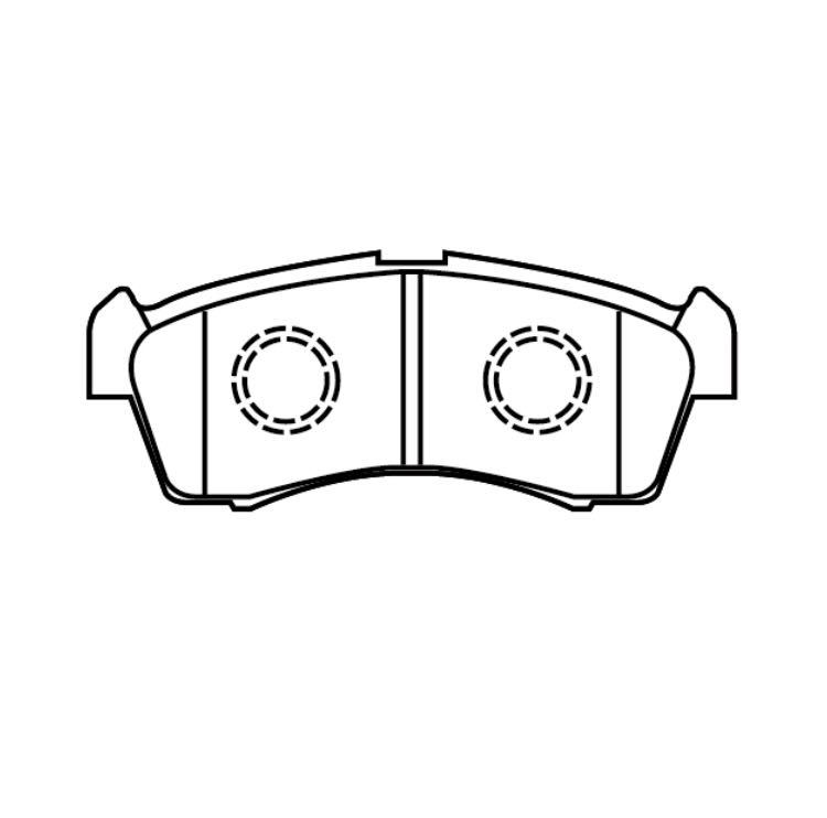  Wagon R stingray MC22S MH21S MH22S MH23S MH34S MC21S MC12S PF9041 brake pad 55810-68H001,A15-33-23Z PF9041 Taiwan made 