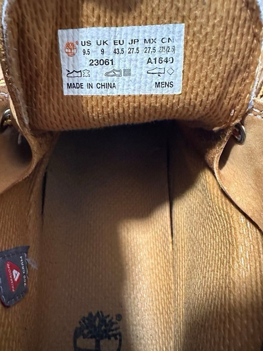 Timberland ティンバーランド 27 5cm 箱付き ブーツ ハイカット Timberland ティンバーランド 27 5cm 箱付き ブーツ ハイカット