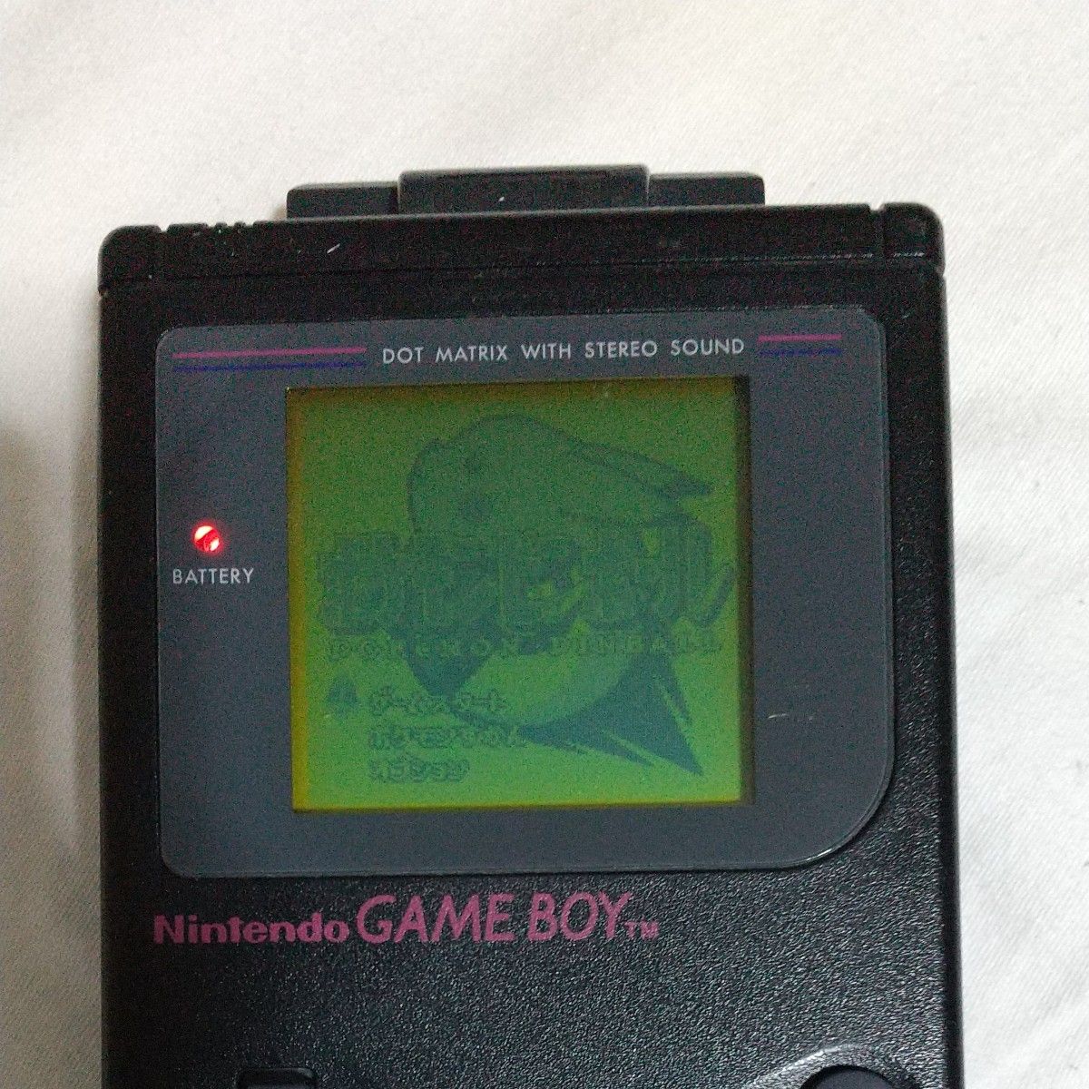 美品 GAME BOY 通電確認済み ブラック 初代 ゲームボーイ 本体 美品 GAME BOY 通電確認済み ブラック 初代 ゲームボーイ 本体
