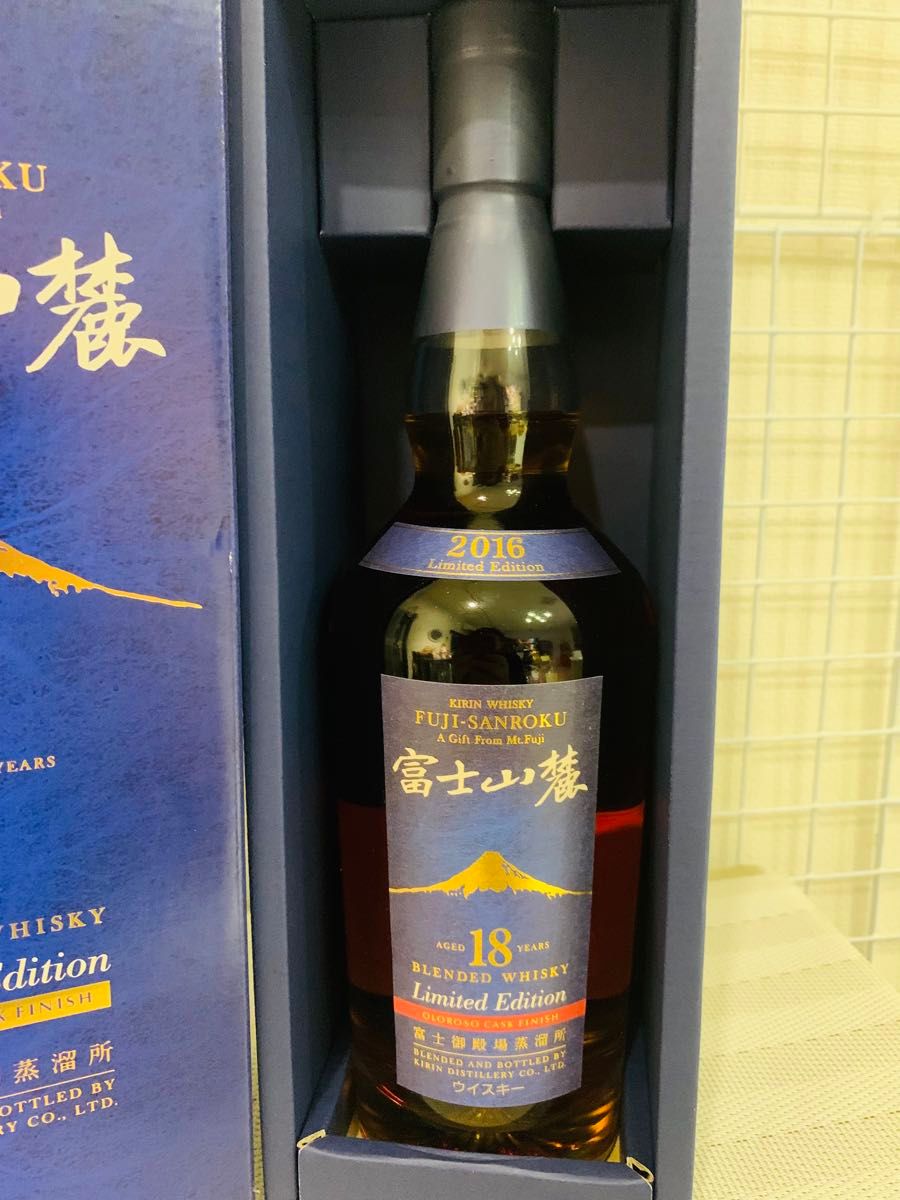 未開栓】富士山麓 18年 キリン シングルモルト ウイスキー 2016 未開栓】富士山麓 18年 キリン シングルモルト ウイスキー 2016