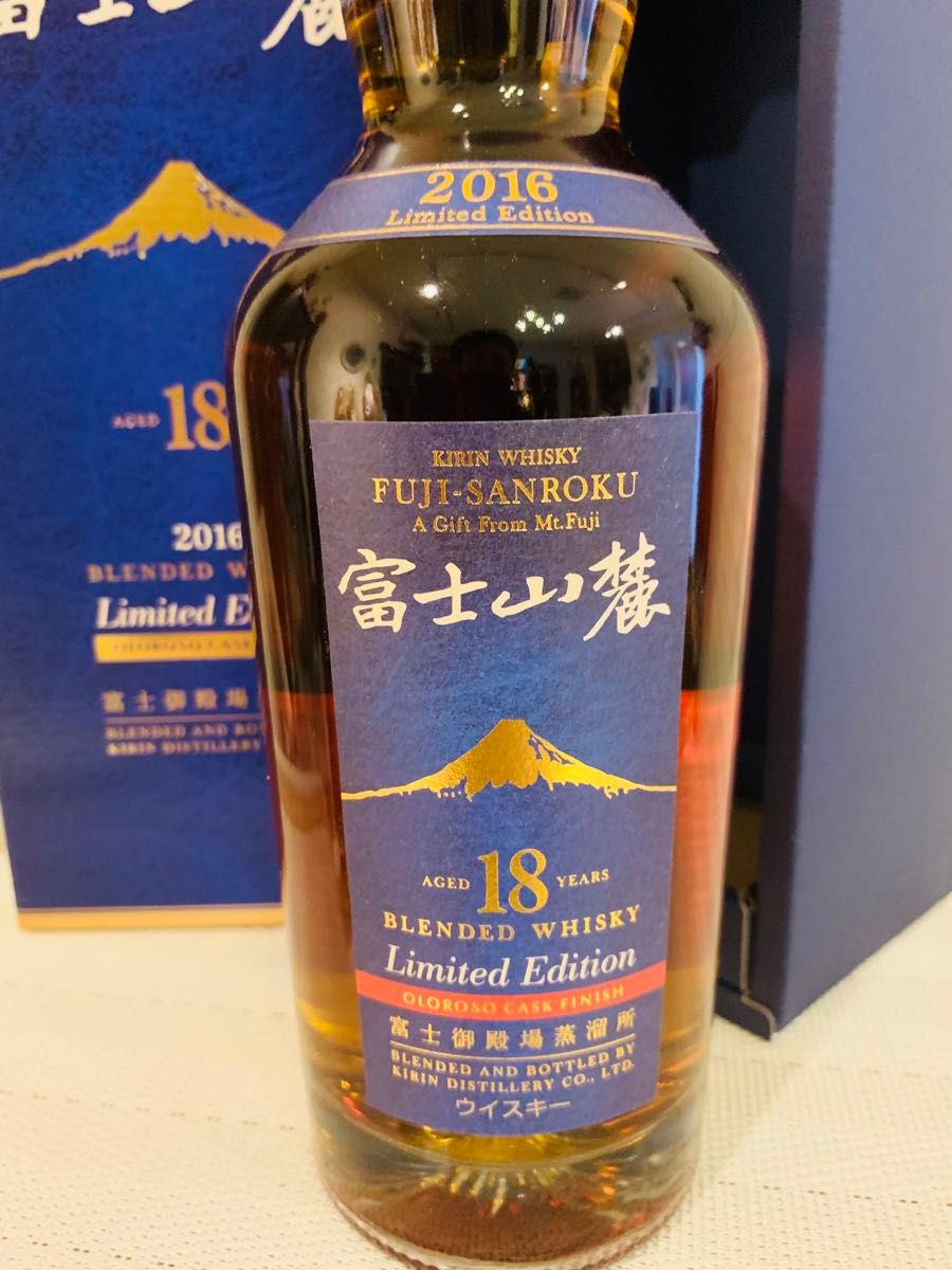 未開栓】富士山麓 18年 キリン シングルモルト ウイスキー 2016 未開栓】富士山麓 18年 キリン シングルモルト ウイスキー 2016