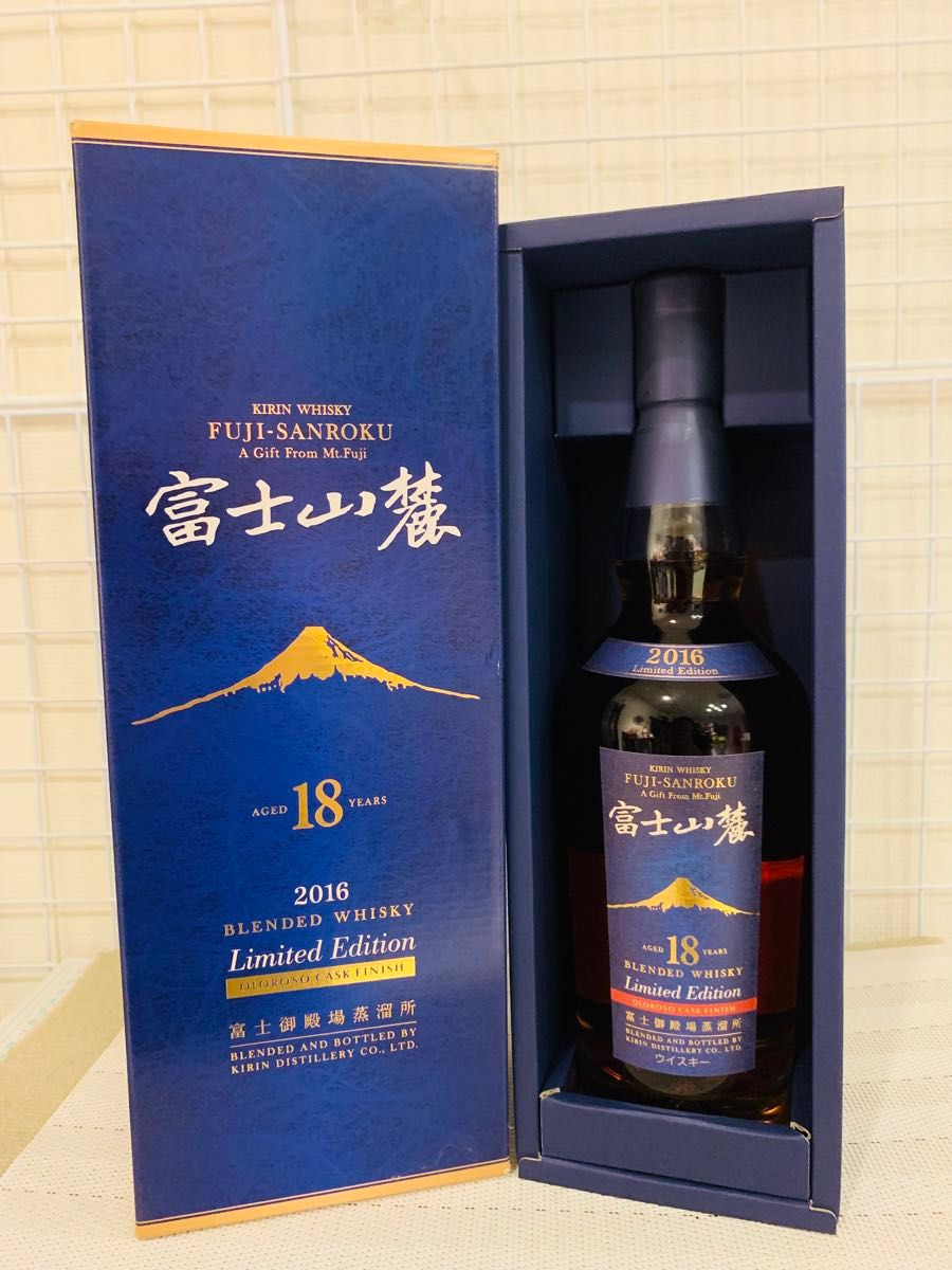 未開栓】富士山麓 18年 キリン シングルモルト ウイスキー 2016 未開栓】富士山麓 18年 キリン シングルモルト ウイスキー 2016