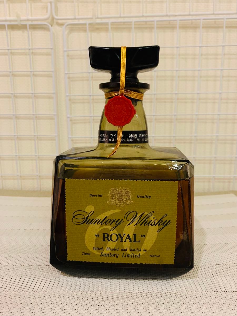 NO6【未開封】SUNTORY ROYAL サントリー ローヤル '60 向かい NO6【未開封】SUNTORY ROYAL サントリー ローヤル '60 向かい