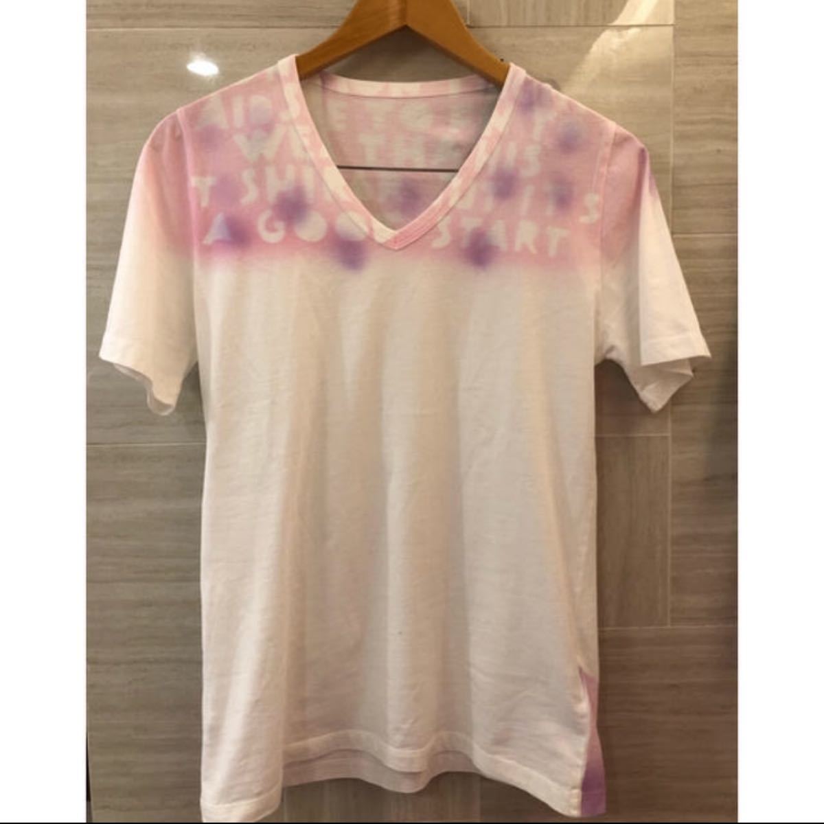 新品タグ付き Maison Margiela メゾンマルジェラTシャツAIDS 新品タグ付き Maison Margiela メゾンマルジェラTシャツAIDS