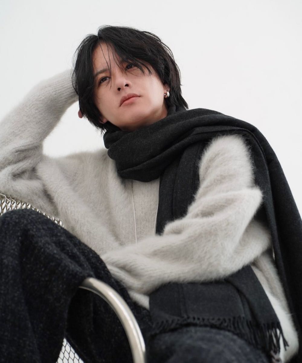 LIDNM FOX CASHMERE KNIT S SAND GRAY げんじ リドム|Yahoo LIDNM FOX CASHMERE KNIT S SAND GRAY げんじ リドム|Yahoo