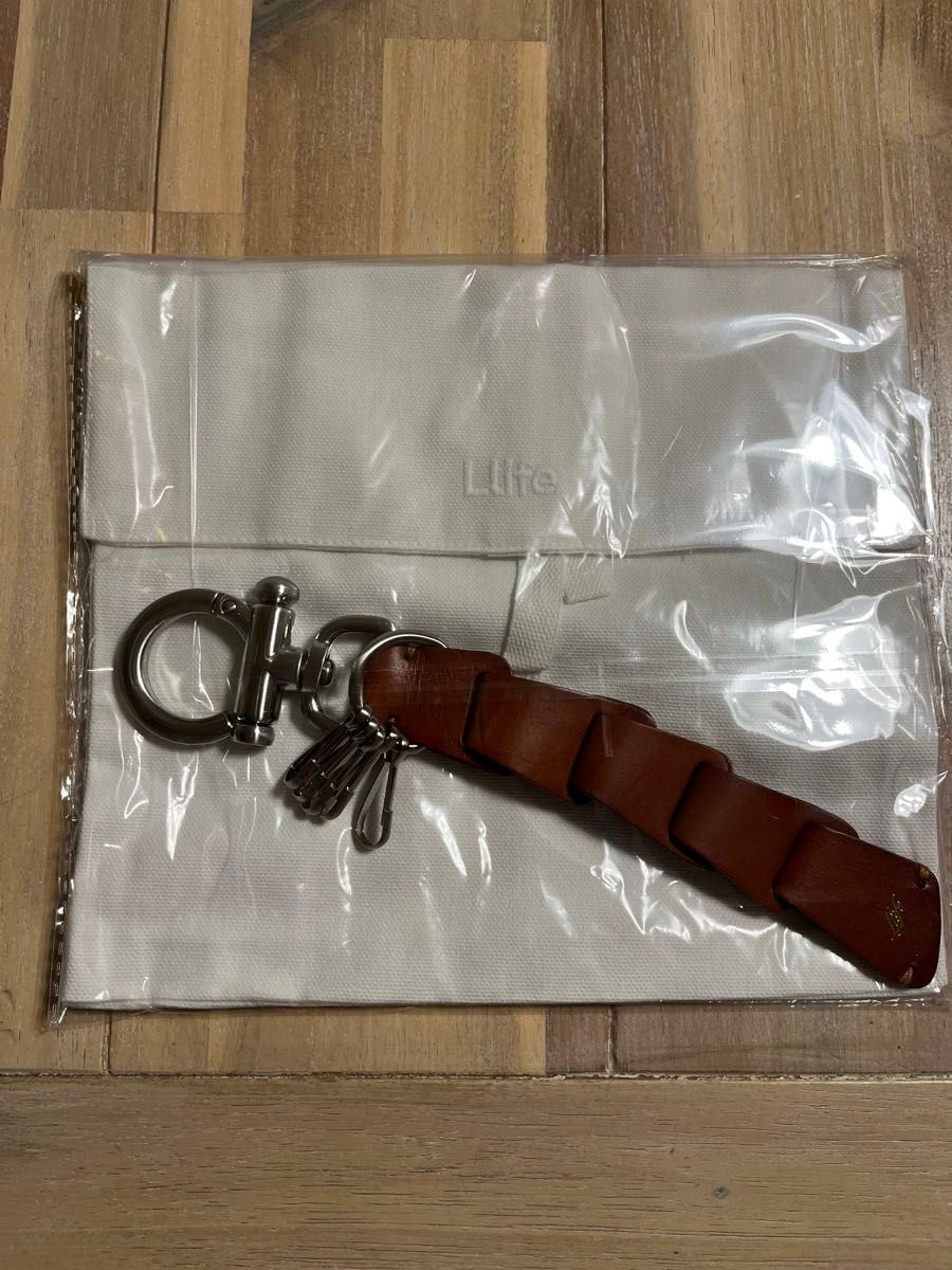 完売商品】リドム LIDNM Llife LEATHER KEY CHAIN - 小物 完売商品】リドム LIDNM Llife LEATHER KEY CHAIN - 小物