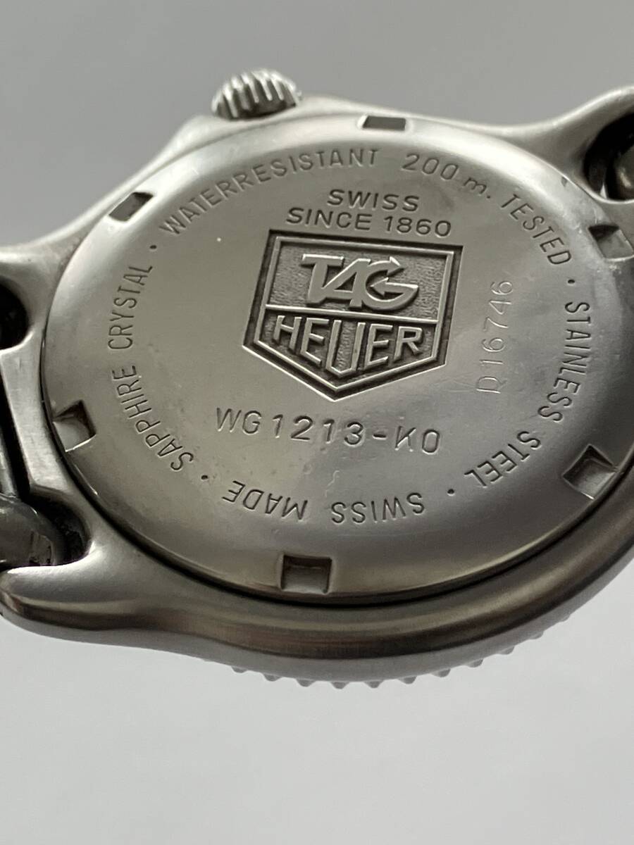 TAG HEUER/ TAG Heuer WG1213-K0 cell Date quartz boys used 