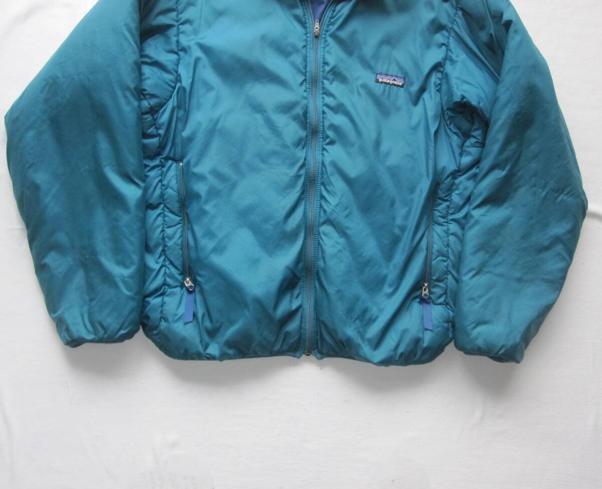 ☆ パタゴニア パフボール プルオーバー(S)2001年 ブルー ☆ パタゴニア パフボール プルオーバー(S)2001年 ブルー