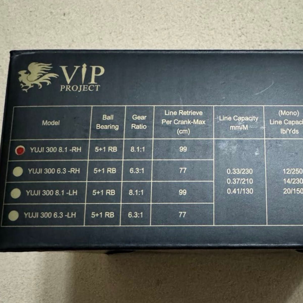 新品未使用】VIPプロジェクト YUJI 300 RB オーロラ レインボー 新品未使用】VIPプロジェクト YUJI 300 RB オーロラ レインボー
