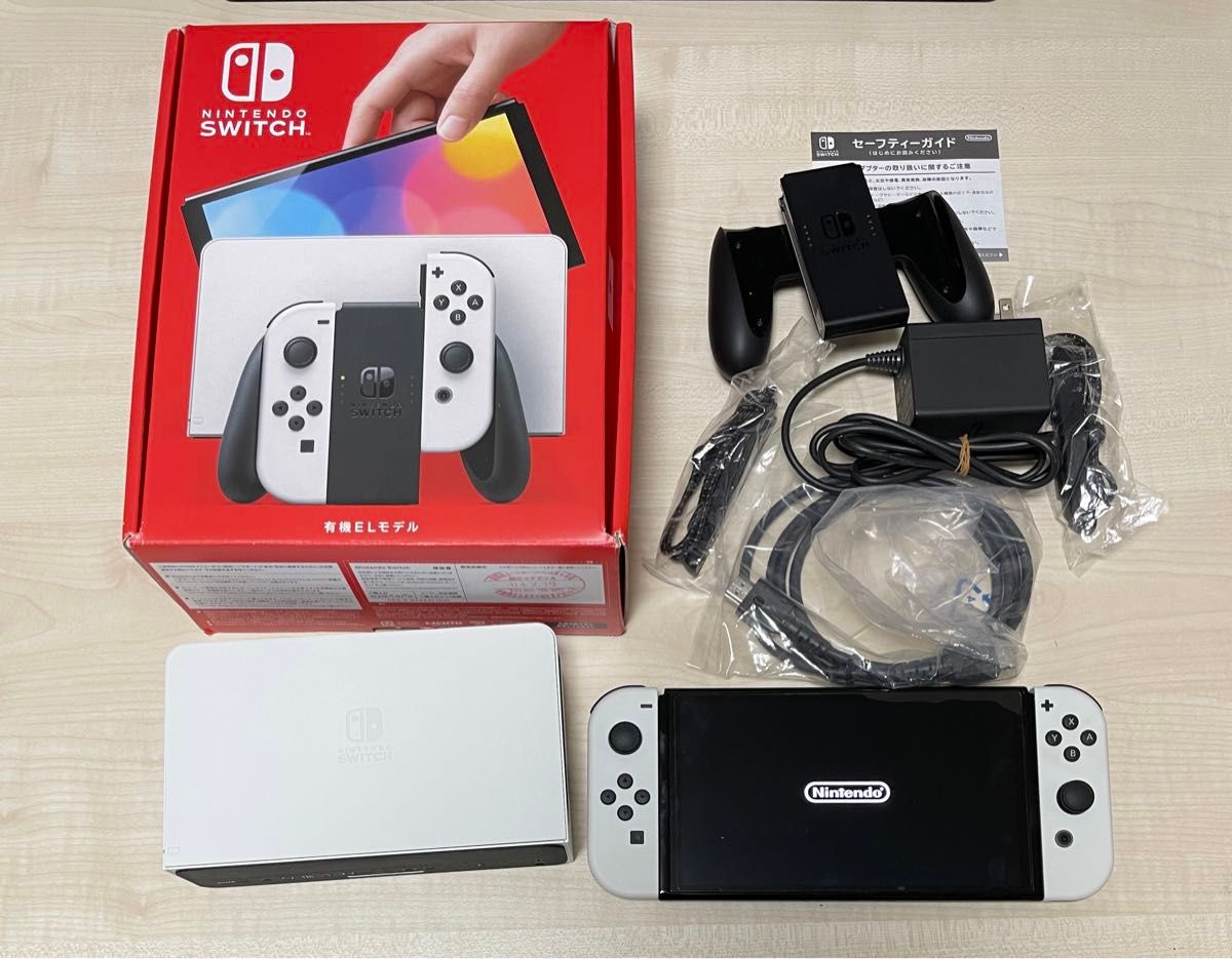 美品 Nintendo Switch ニンテンドースイッチ 本体 新型 有機EL 美品 Nintendo Switch ニンテンドースイッチ 本体 新型 有機EL
