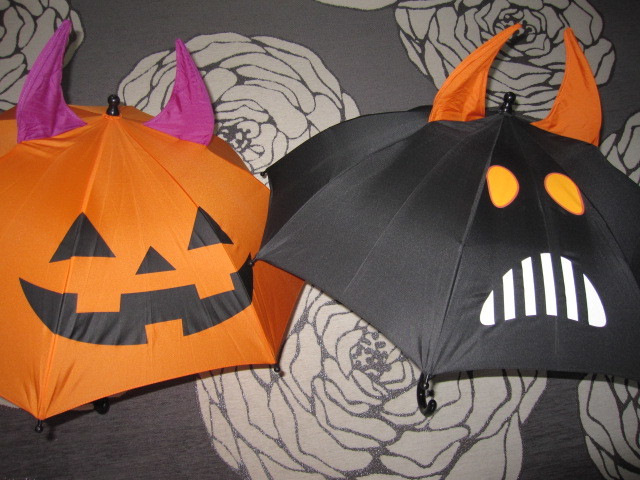  новый товар # включая налог # безопасность #2 шт. комплект уголок имеется зонт { Halloween umbrella }