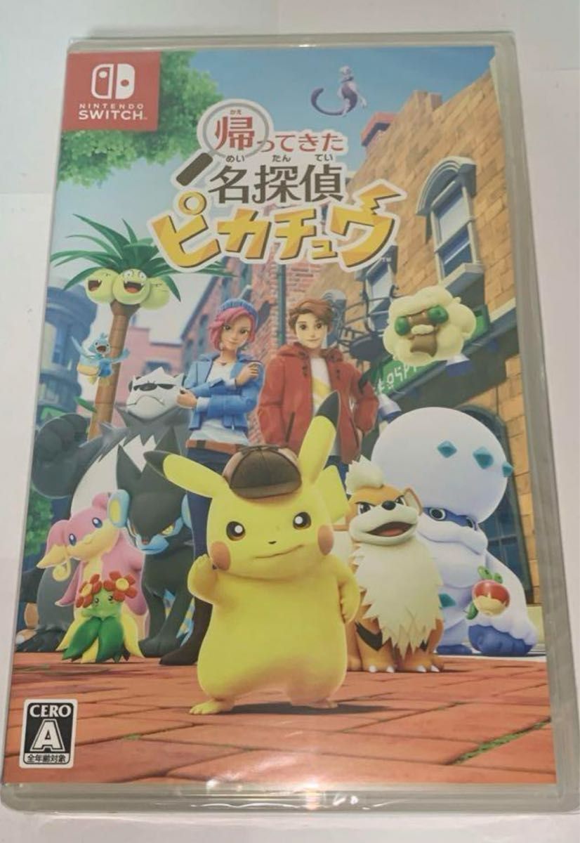帰ってきた名探偵ピカチュウ 未開封ソフト 9セット 新品未開封 帰ってきた名探偵ピカチュウ Switchソフト|Yahoo