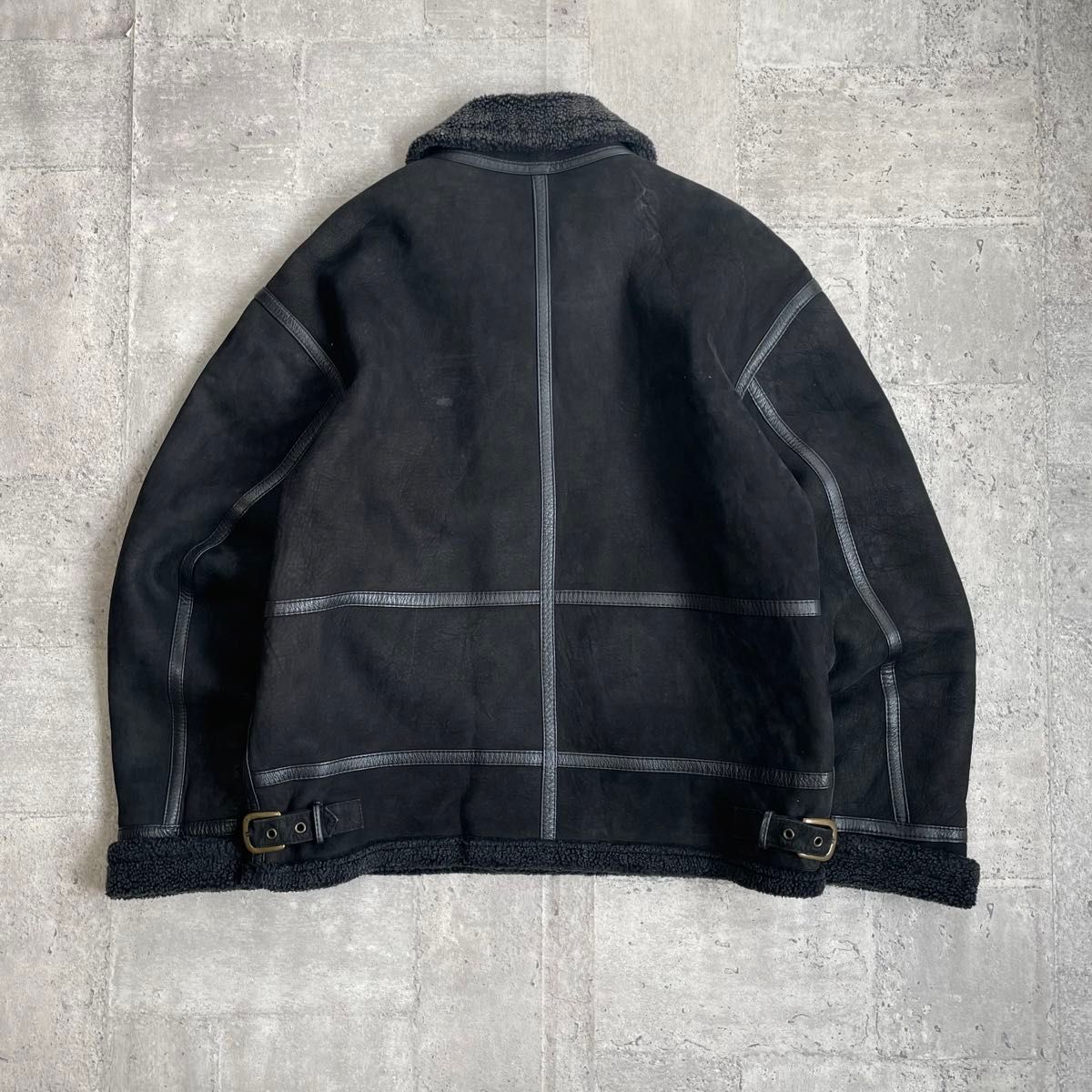 vintage 古着 B-3 レザーフライトジャケット ムートンジャケット vintage 古着 B-3 レザーフライトジャケット ムートンジャケット