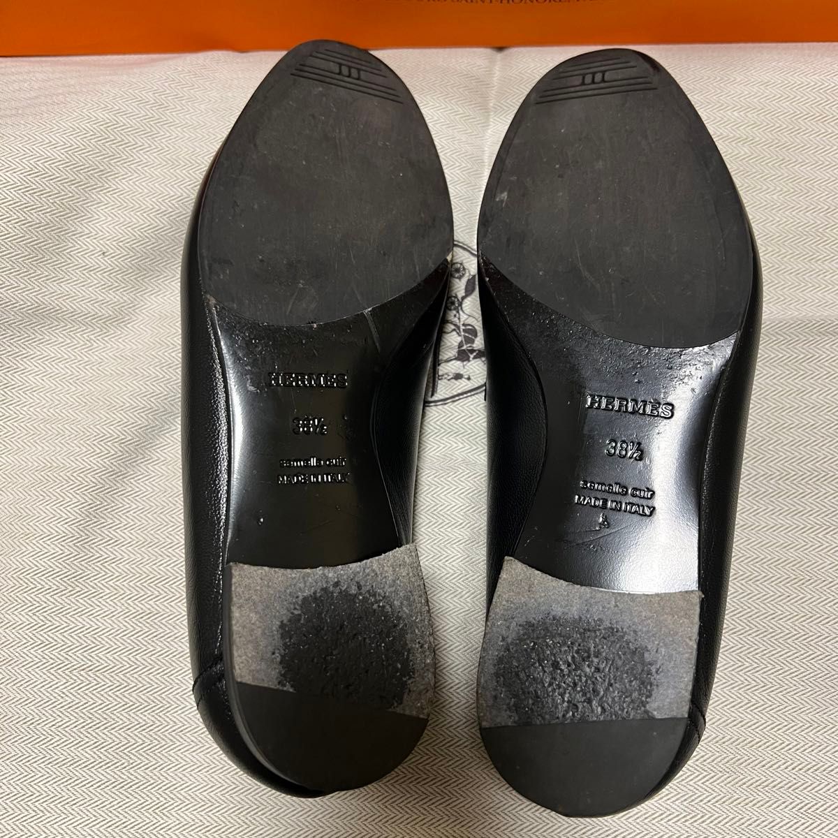 HERMES エルメス モカシン ローファー ロワイヤル フリンジ