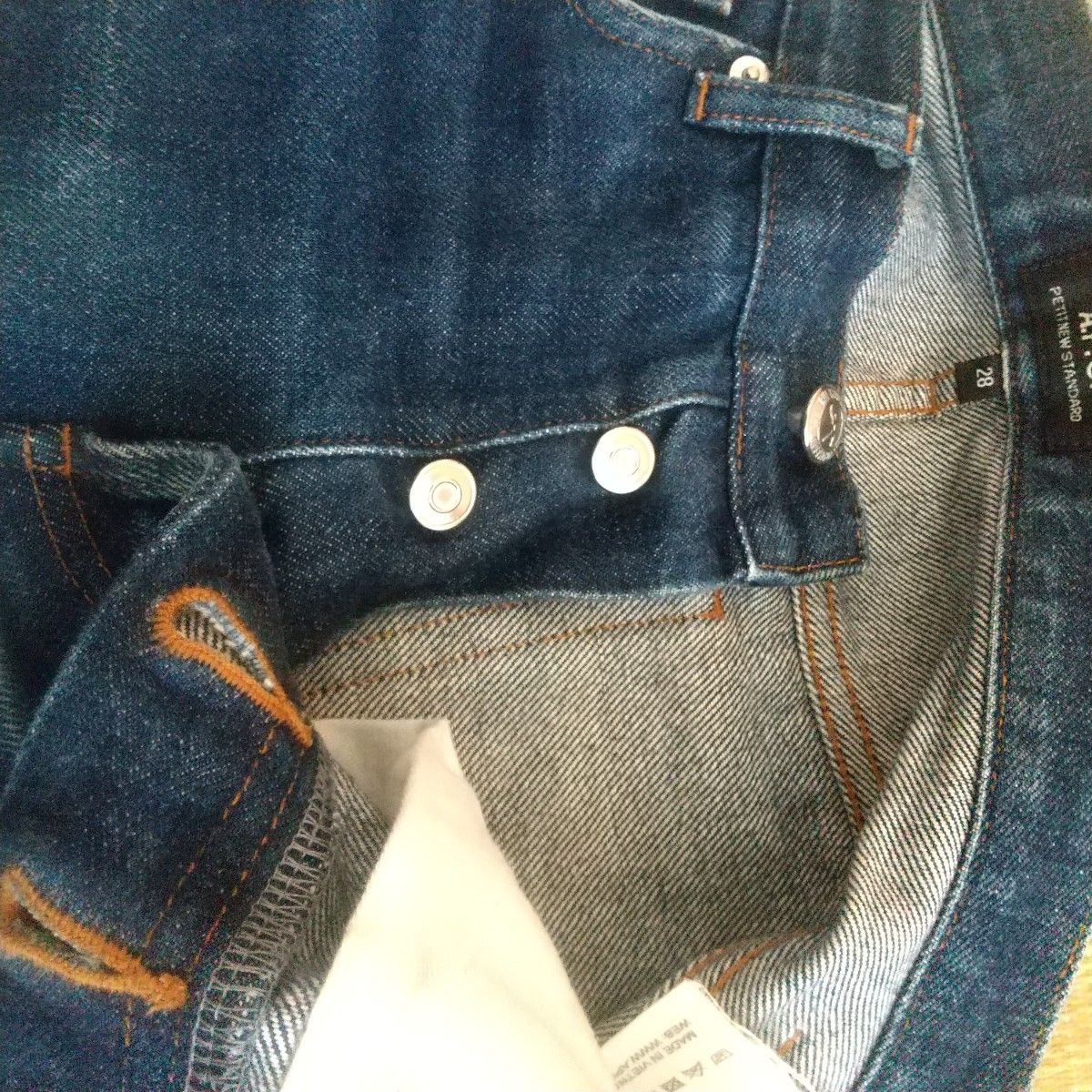 美品A P C アーペーセー ウォッシュ加工デニムパンツ 28PETIT 美品A P C アーペーセー ウォッシュ加工デニムパンツ 28PETIT