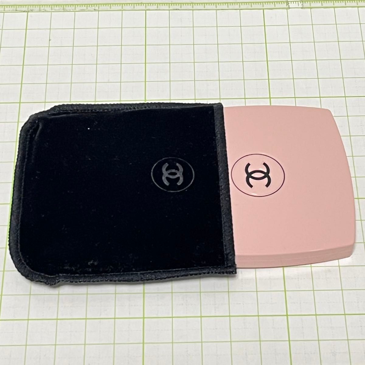 CHANEL カラーコード ミラー111バレリーナポーチ付き|Yahoo CHANEL カラーコード ミラー111バレリーナポーチ付き|Yahoo