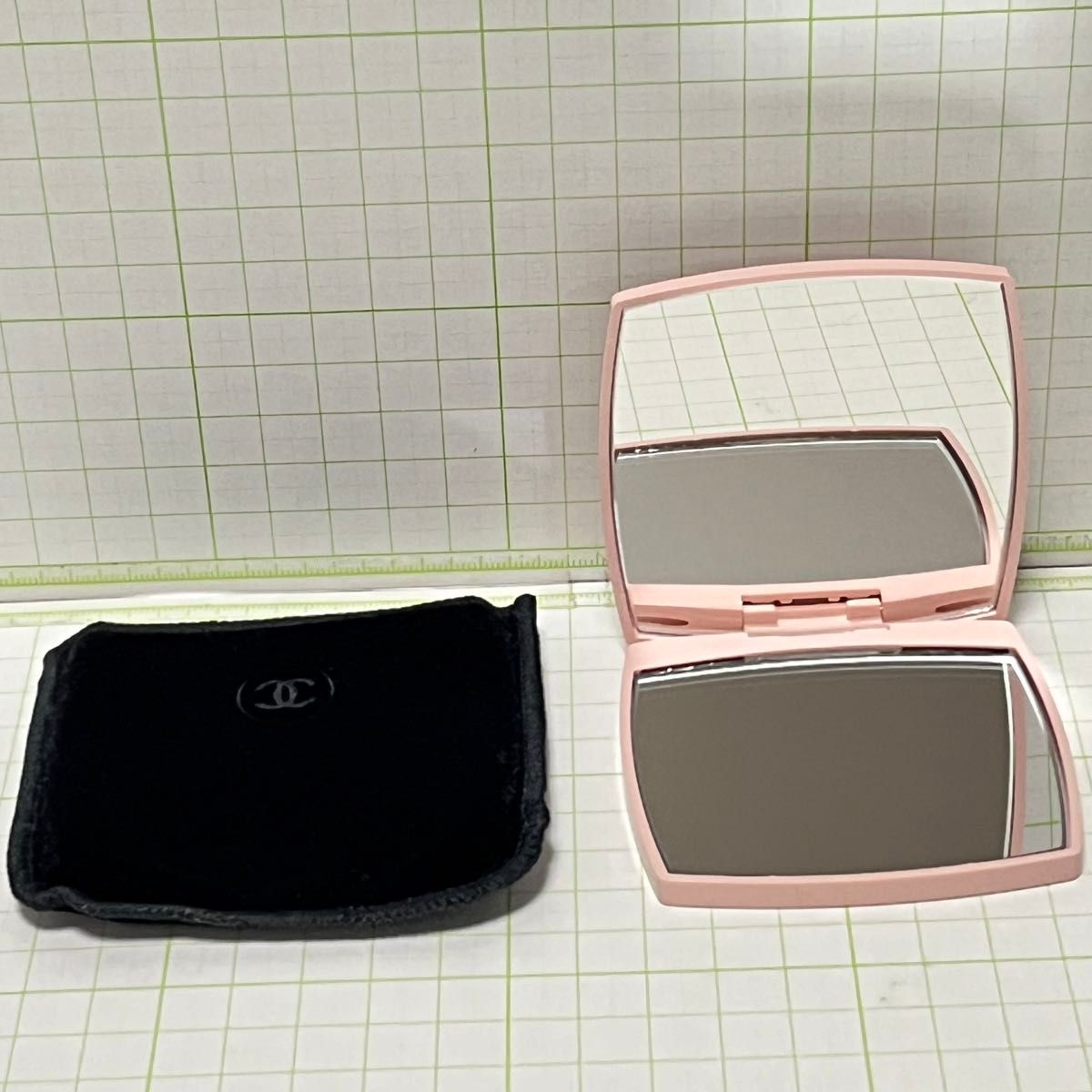 CHANEL カラーコード ミラー111バレリーナポーチ付き|Yahoo CHANEL カラーコード ミラー111バレリーナポーチ付き|Yahoo