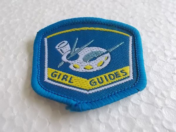 GIRL GUIDES ガールガイド ガールスカウト 刺繍 ワッペン/ボーイスカウト制服カスタムに！キャンプ自然アウトドアUSAビンテージ古着③02_画像5