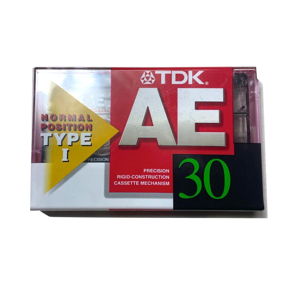  ultra rare! 90s 00s TDK AE-30F Vintage 30 minute recording for TYPE1 normal position cassette tape new goods unopened Showa Retro rare 