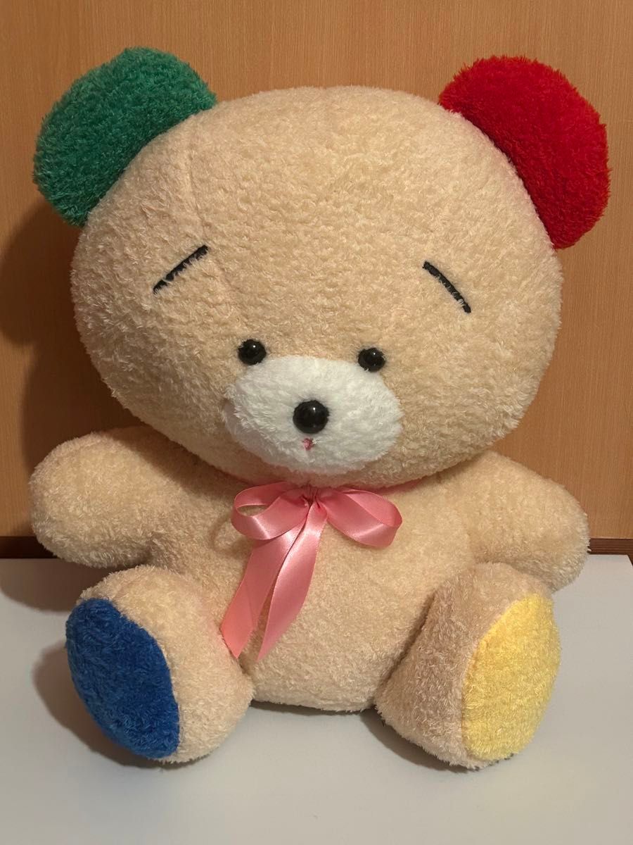 くずみちゃん BIGぬいぐるみ タイトー限定 マルチカラー タグ付 くずみちゃん BIGぬいぐるみ タイトー限定 マルチカラー タグ付