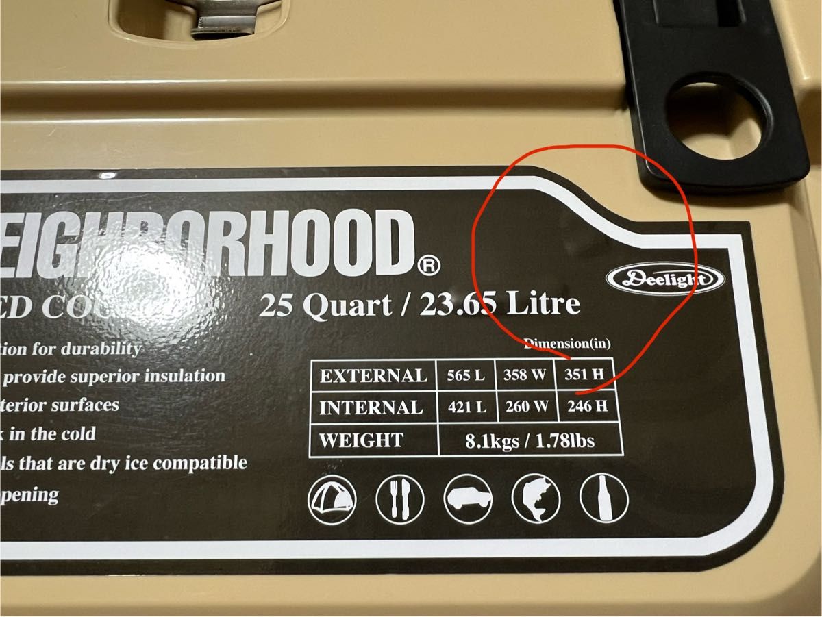neighborhood ネイバーフッド IC 25QT / P-COOLER BOX クーラー neighborhood ネイバーフッド IC 25QT / P-COOLER BOX クーラー