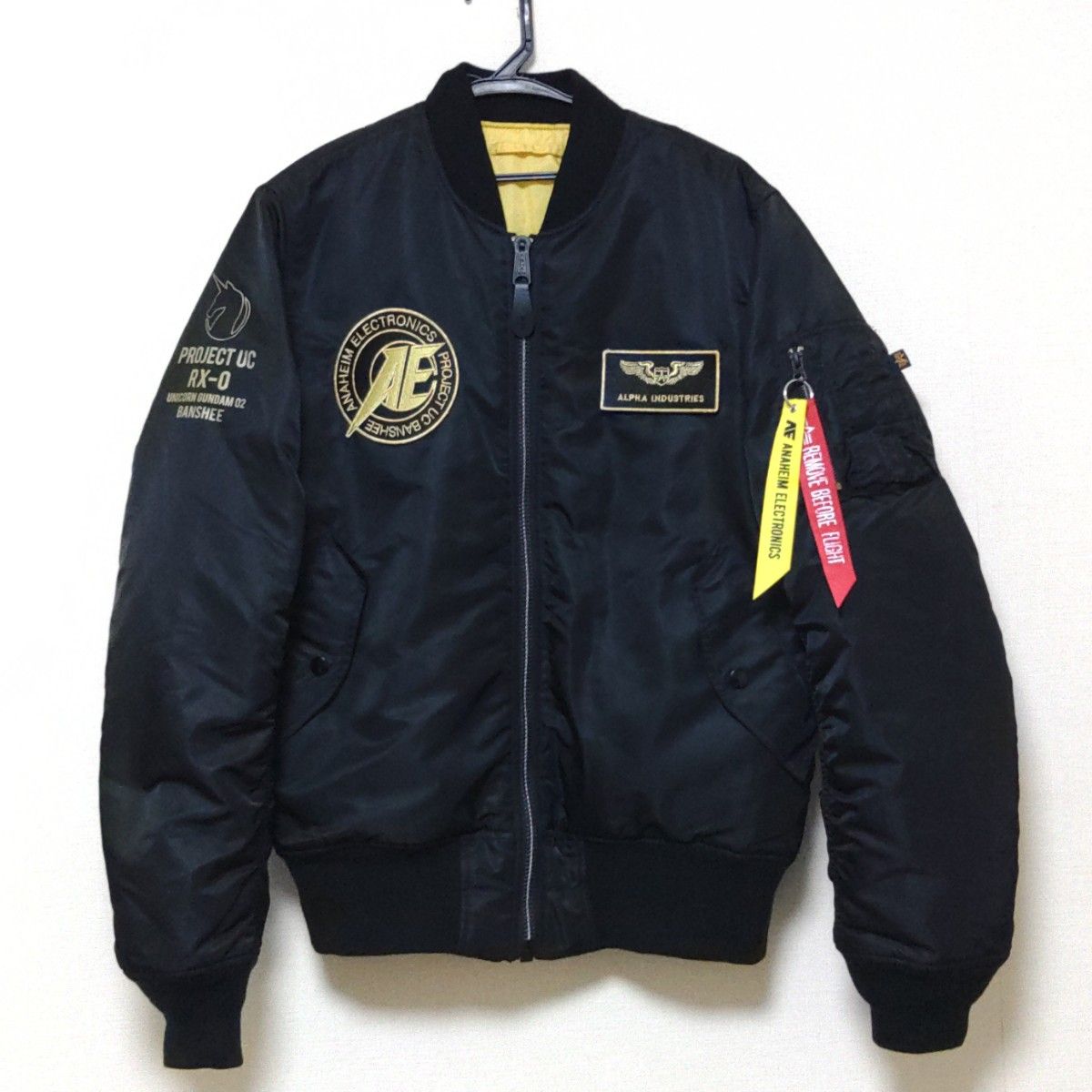 STRICT-G×ALPHA 限定 コラボ MA-1 フライトジャケット『機動戦士 STRICT-G×ALPHA 限定 コラボ MA-1 フライトジャケット『機動戦士