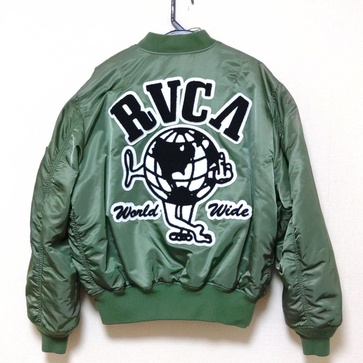 ALPHA×RVCA MA-1(ルーカ)RVCA直営店限定 コラボ フライト ALPHA×RVCA MA-1(ルーカ)RVCA直営店限定 コラボ フライト