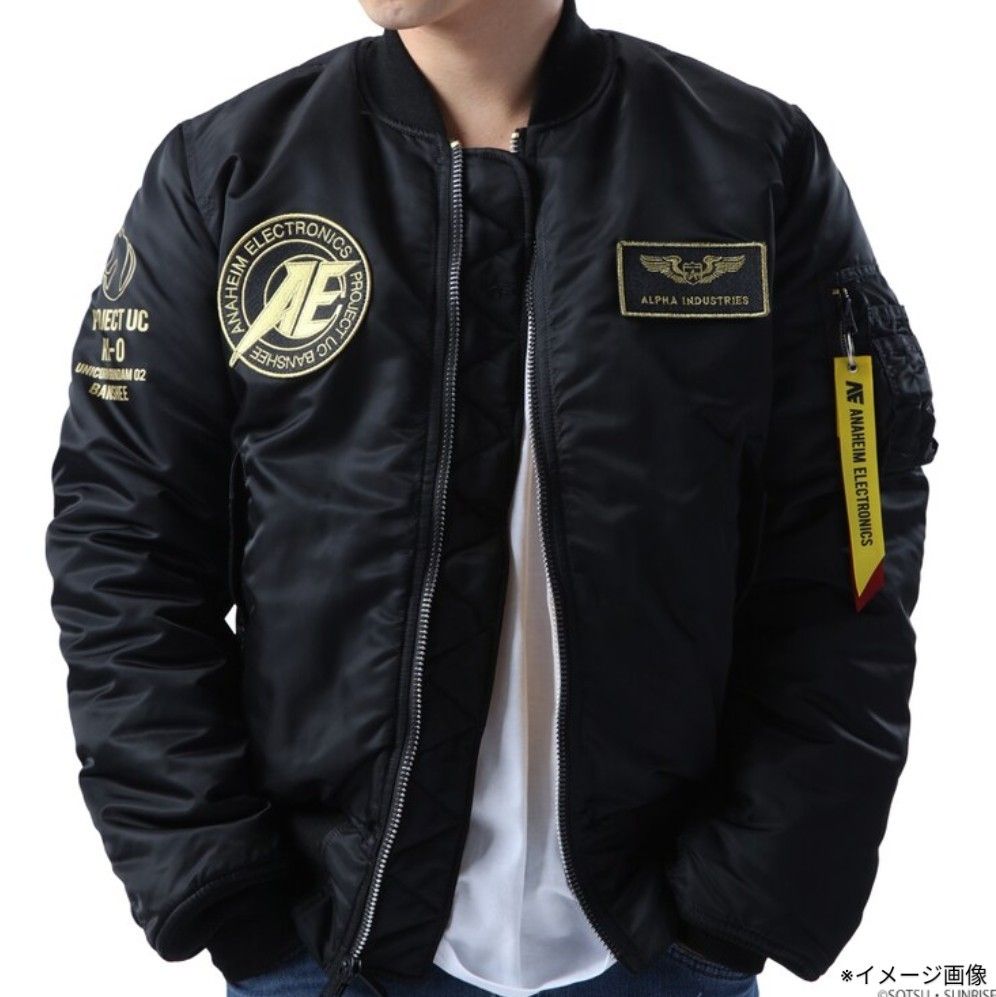STRICT-G×ALPHA 限定 コラボ MA-1 フライトジャケット『機動戦士 STRICT-G×ALPHA 限定 コラボ MA-1 フライトジャケット『機動戦士