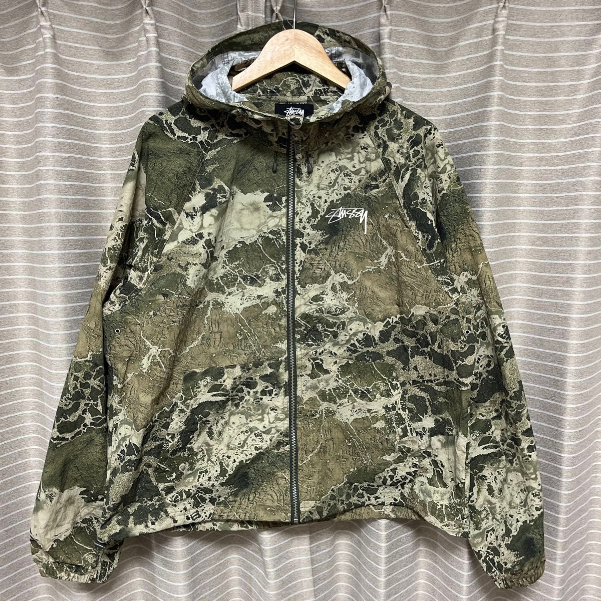 STUSSY BEACH SHELL REAL TREE WAV3 Mサイズ ステューシー STUSSY BEACH SHELL REAL TREE WAV3 Mサイズ ステューシー