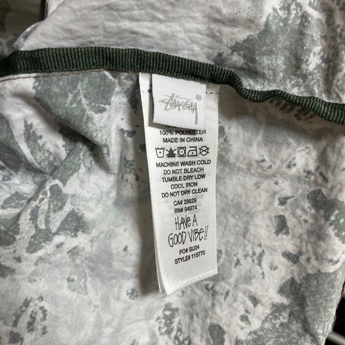 STUSSY BEACH SHELL REAL TREE WAV3 Mサイズ ステューシー STUSSY BEACH SHELL REAL TREE WAV3 Mサイズ ステューシー
