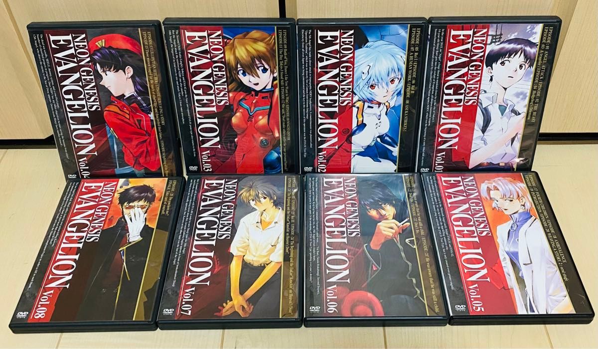 新世紀エヴァンゲリオン DVD 全8巻+新劇場版 序 破 Q セット 新世紀エヴァンゲリオン DVD 全8巻+新劇場版 序 破 Q セット