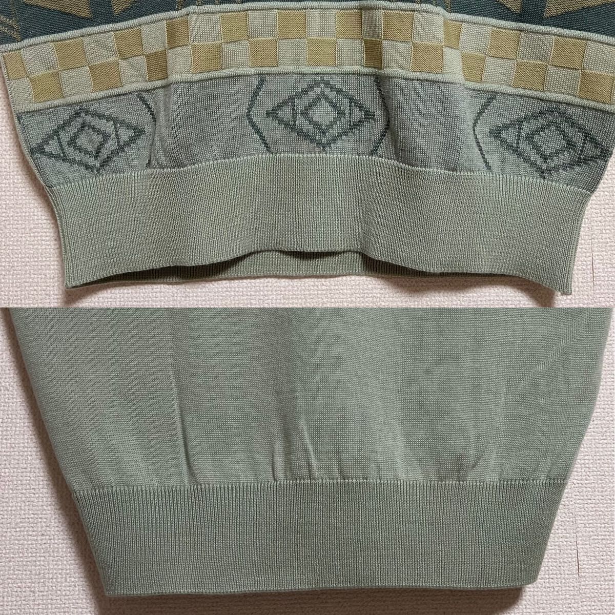Toroy ヴィンテージ ニット セーター Vネック レトロ ビッグ Toroy ヴィンテージ ニット セーター Vネック レトロ ビッグ