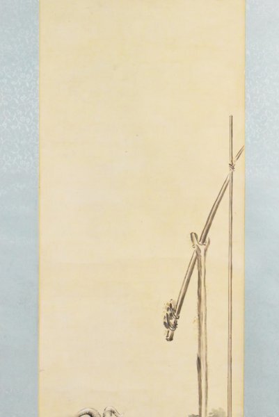 K4318 模写 竹内栖鳳 山羊 紙本 楳嶺四天王 幸野楳嶺 京都画壇 K4318 模写 竹内栖鳳 山羊 紙本 楳嶺四天王 幸野楳嶺 京都画壇