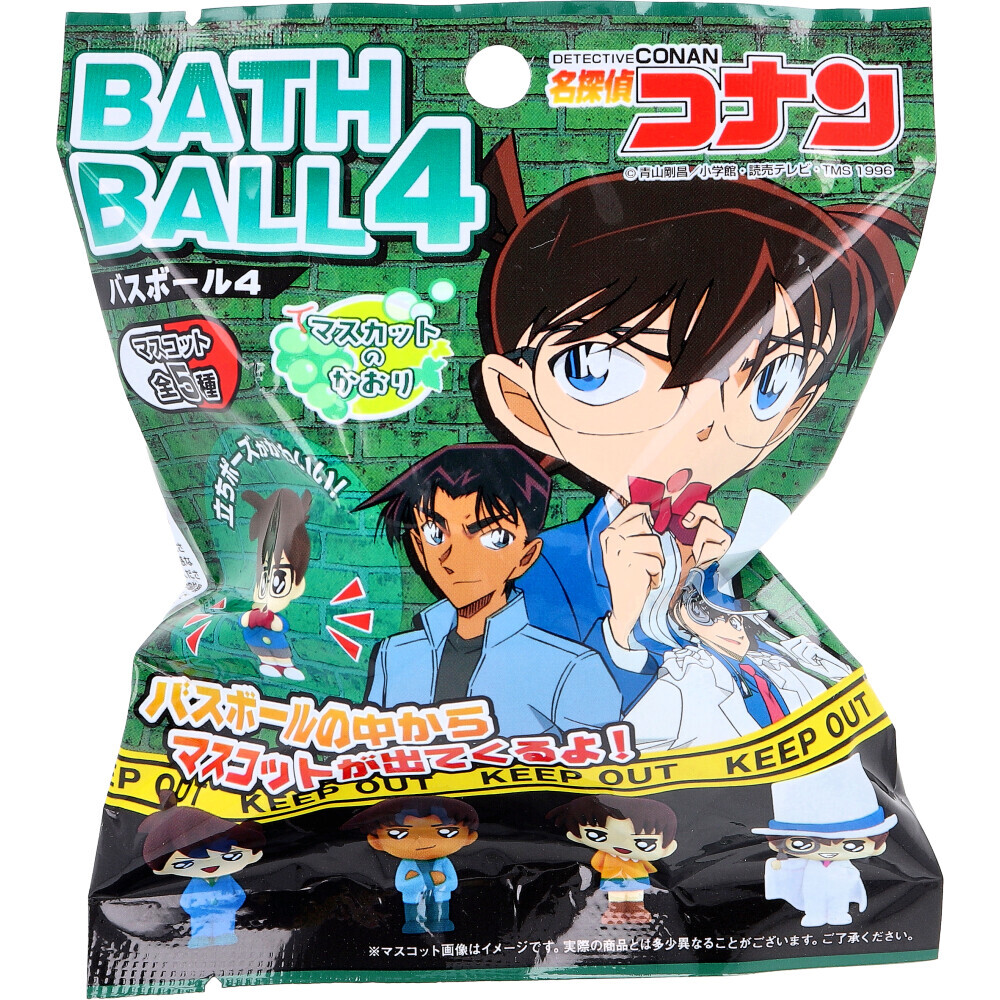 【まとめ買う】名探偵コナン バスボール4 マスカットのかおり 75g 1回分×10個セット