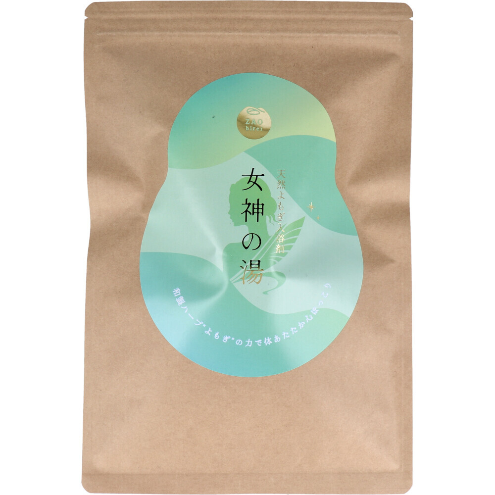 【まとめ買う】蔵王美麗 天然よもぎ入浴剤 女神の湯 5g×10包入×6個セット