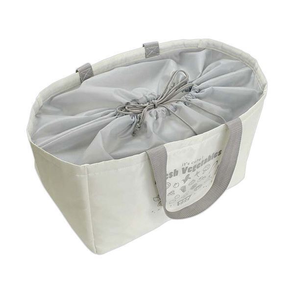 【新品】（まとめ） トルネ保冷レジカゴinバッグ Vegetables P-3476 1個 〔×3セット〕