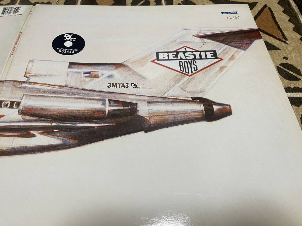 同梱OK UK盤 アルバム BEASTIE BOYS / LICENSED TO ILL LP (12インチLP) HIPHOP　RAP 