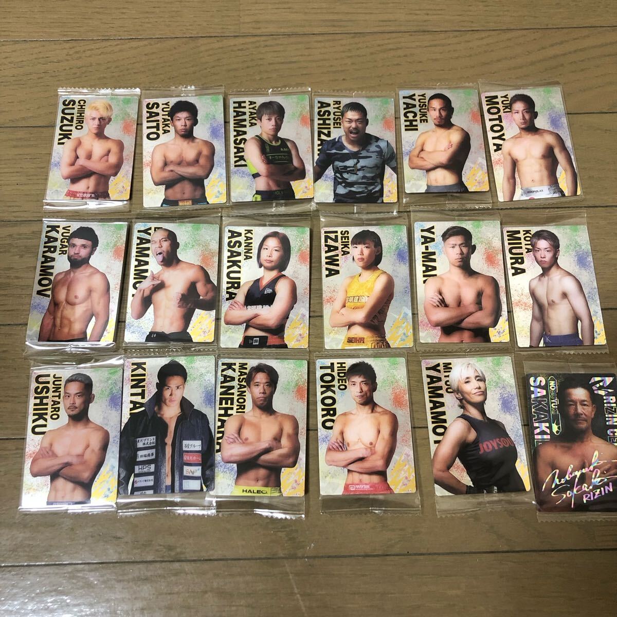 RIZIN ウエハース カード 18枚 まとめ売り 榊原レアあり|Yahoo RIZIN ウエハース カード 18枚 まとめ売り 榊原レアあり|Yahoo