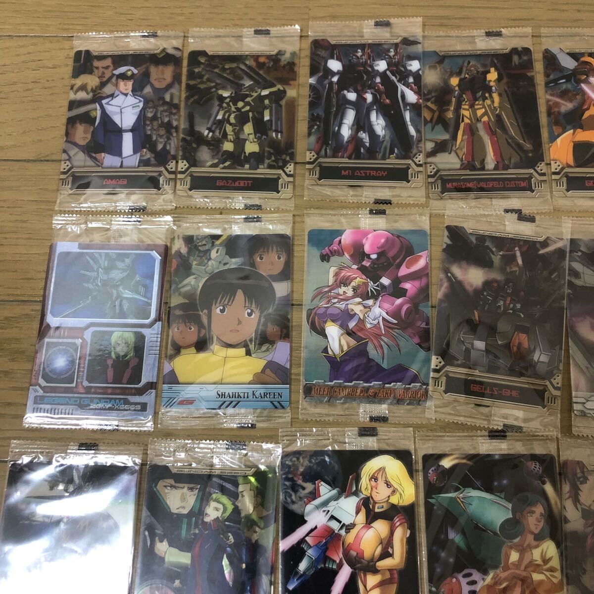 ガンダム SEED 森永 ウエハース カード 30枚 未開封品 まとめ ガンダム SEED 森永 ウエハース カード 30枚 未開封品 まとめ